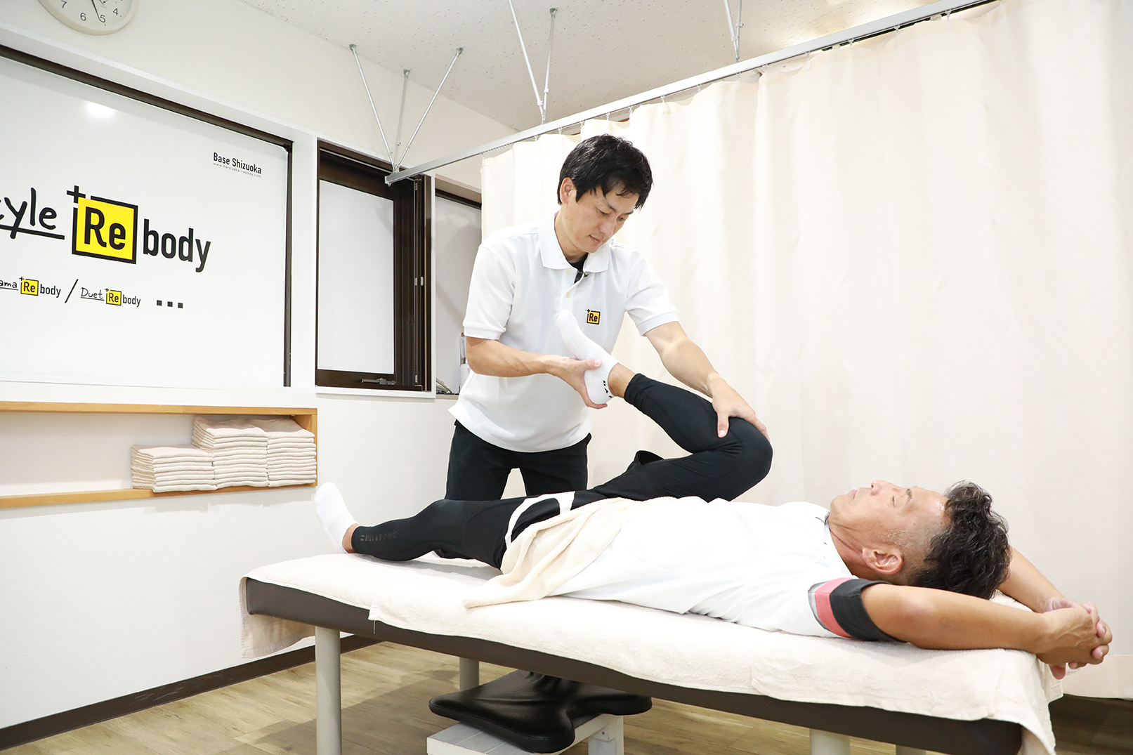 施術をしている写真